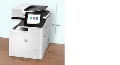 HP LaserJet Enterprise MFP M635h view 12