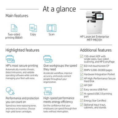 HP LaserJet Enterprise MFP M635h view 19