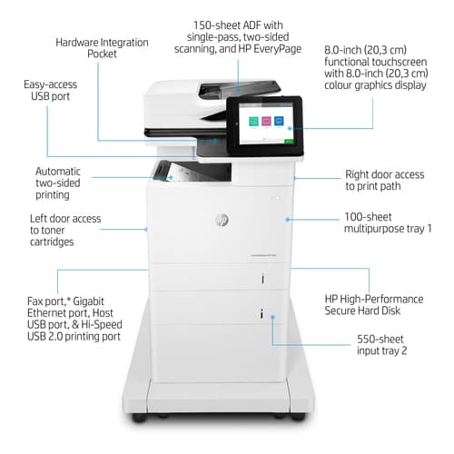 HP LaserJet Enterprise MFP M635fht