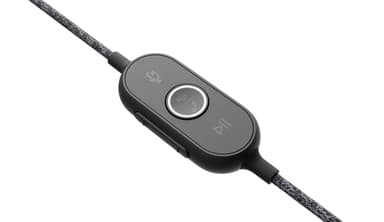 Logitech Zone Wired UC Headset Head-band Calls/Music USB Type-C Graphite view 5
