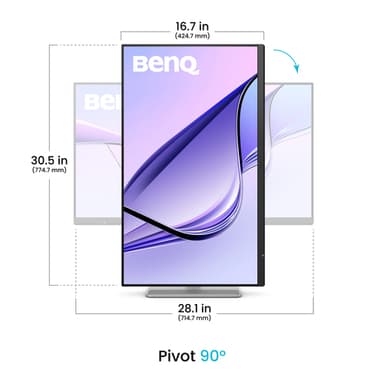 BenQ MA320UG computer monitor 80 cm (31.5") 3840 x 2160 pixels 4K Ultra HD White view 4
