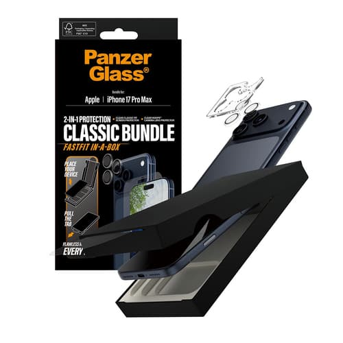 PanzerGlass PG28937 mobile phone screen/back protector Clear screen protector Apple
