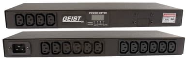 Vertiv Geist Metered power distribution unit (PDU) 16 AC outlet(s) 1U Black view 2