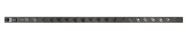 Vertiv EGVHVBB202-102UKRPS6-IP44 power distribution unit (PDU) 20 AC outlet(s) Black view 1