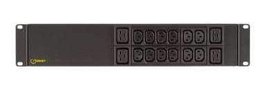 Vertiv EG2VHVRN162-102IB4PS6-IP44 power distribution unit (PDU) 12 AC outlet(s) Black view 1