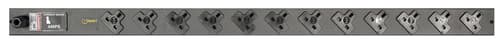 Vertiv EGVHVAAN122-102UKRPS6-IP44 power distribution unit (PDU) 15 AC outlet(s) Black