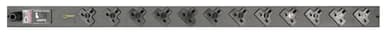 Vertiv EGVHVAAN122-102UKRPS6-IP44 power distribution unit (PDU) 15 AC outlet(s) Black view 1