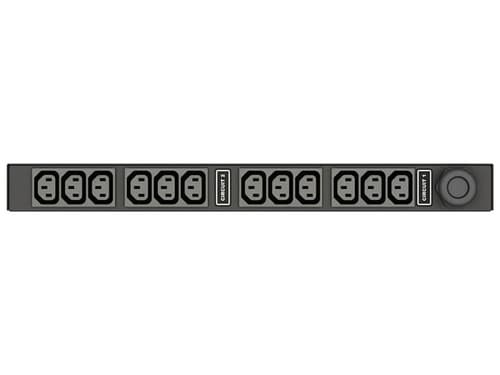 Vertiv Geist Basic power distribution unit (PDU) 12 AC outlet(s) 1U Black