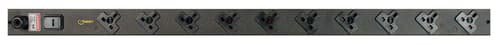 Vertiv EGVHVAB102-104UKRUK-V power distribution unit (PDU) 10 AC outlet(s) Black