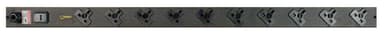 Vertiv EGVHVAB102-104UKRUK-V power distribution unit (PDU) 10 AC outlet(s) Black view 1
