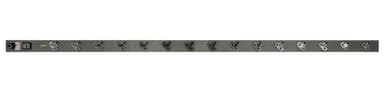 Vertiv EGVHVBB152-104UKRUK-V power distribution unit (PDU) 15 AC outlet(s) Black view 1