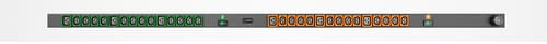 Vertiv GXPB306-103PN6PS6-LP-IP44 power distribution unit (PDU) 30 AC outlet(s) Black