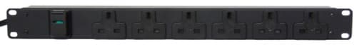 Vertiv EGVHVRB062-101UKLC14-V power distribution unit (PDU) 6 AC outlet(s) Black