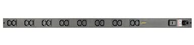Vertiv EGVHVAB162-104C13UK-V power distribution unit (PDU) 16 AC outlet(s) Black view 1
