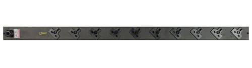 Vertiv EGXPAN102-103UKRPS6-IP44 power distribution unit (PDU) 10 AC outlet(s) Black