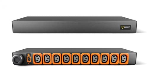Vertiv GVHVRN102-102L13PS6-IP44 power distribution unit (PDU) 10 AC outlet(s) 1U Black