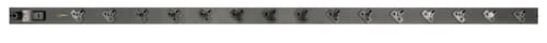 Vertiv EGVHVBB152-102UKRPS6-IP44 power distribution unit (PDU) 15 AC outlet(s) Black