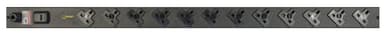 Vertiv EGVHVAB122-102UKRPS6-IP44 power distribution unit (PDU) 12 AC outlet(s) Black view 1