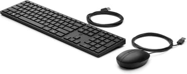HP Wired Desktop 320MK Mouse and Keyboard view 2