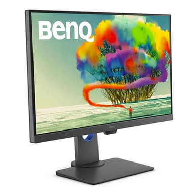 BenQ PD2705Q computer monitor 68.6 cm (27") 2560 x 1440 pixels Quad HD LED Grey view 1