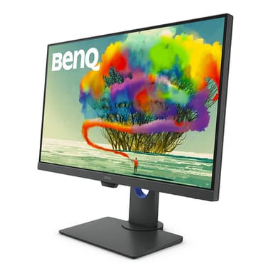 BenQ PD2705Q computer monitor 68.6 cm (27") 2560 x 1440 pixels Quad HD LED Grey view 2