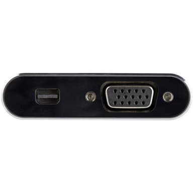 StarTech.com USB C Multiport Video Adapter - USB-C to 4K 60Hz Mini DisplayPort 1.2 or 1080p VGA Monitor Adapter - USB Type-C 2-in-1 MDP HBR2 HDR/VGA Display Converter - TB3 Compatible view 4