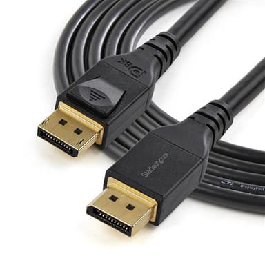StarTech.com 13ft (4m) VESA Certified DisplayPort 1.4 Cable, 8K 60Hz HBR3 HDR, UHD DisplayPort to DisplayPort Monitor Cord, Ultra HD 4K 120Hz DP 1.4 Video Cable M/M DP Connector view 4