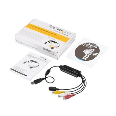 StarTech.com USB Video Capture Adapter Cable - S-Video/Composite to USB 2.0 SD Video Capture Device Cable - TWAIN Support - Analog to Digital Converter for Media Storage - Windows Only view 8