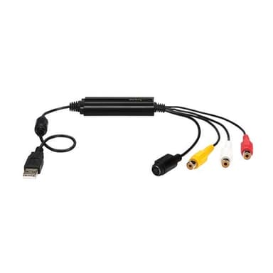 StarTech.com USB Video Capture Adapter Cable - S-Video/Composite to USB 2.0 SD Video Capture Device Cable - TWAIN Support - Analog to Digital Converter for Media Storage - Windows Only view 5