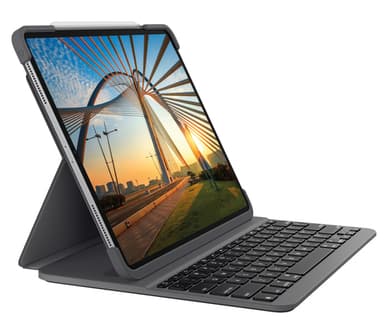 Logitech Slim Folio Pro for iPad Pro 12.9-inch (3rd and 4th gen) Turkish Bluetooth Graphite view 1