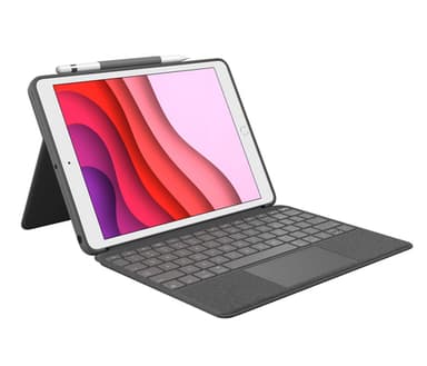 Logitech Combo Touch QWERTY UK English Smart Connector Graphite view 1