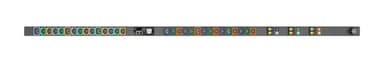 Vertiv Geist MG05M4W1-30PN63-3PS56B2A10-S-A power distribution unit (PDU) 30 AC outlet(s) 0U Black view 1