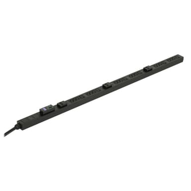 APC Easy Rack PDU, Metered, 0U, 3 Phase, 22kW, 230V, 32A, 18 x C13 and 6 x C19 outlets, IEC60309 3P+N+PE inlet view 3