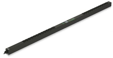 APC Easy Rack PDU, Switched, 0U, 1 Phase, 3.7kW, 230V, 16A, 20 x C13 and 4 x C19 outlets, IEC60309 2P+E inlet view 3