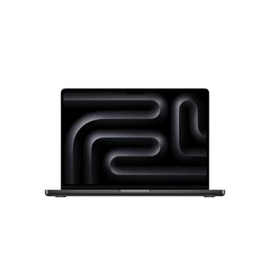 Apple MacBook Pro 14-inch : M4 chip with 10-core CPU and 10‑core GPU, 16GB, 1000GB SSD - Black view 1