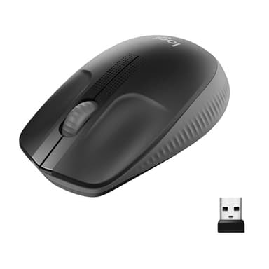 Logitech M190 Full-size wireless mouse view 1