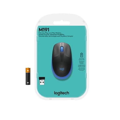 Logitech M190 Full-size wireless mouse view 7