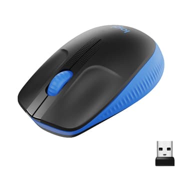 Logitech M190 Full-size wireless mouse view 1