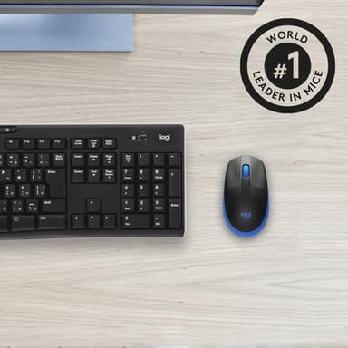 Logitech M190 Full-size wireless mouse view 5