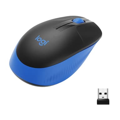 Logitech M190 Full-size wireless mouse view 2