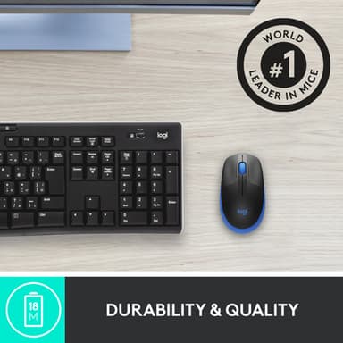 Logitech M190 Full-size wireless mouse view 10