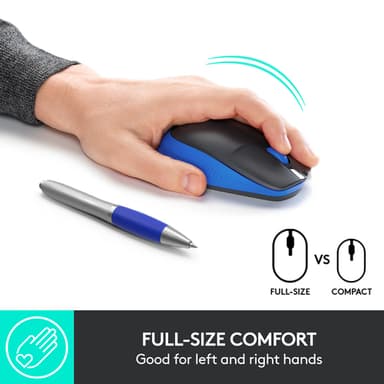 Logitech M190 Full-size wireless mouse view 8