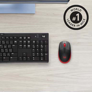 Logitech M190 Full-size wireless mouse view 5