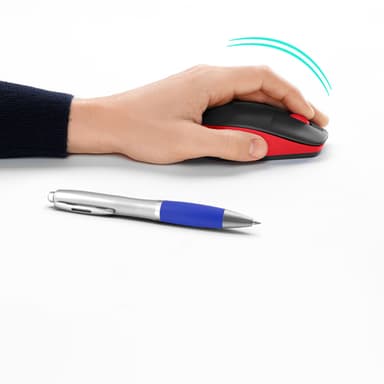 Logitech M190 Full-size wireless mouse view 3