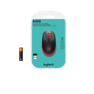 Logitech M190 Full-size wireless mouse view 7