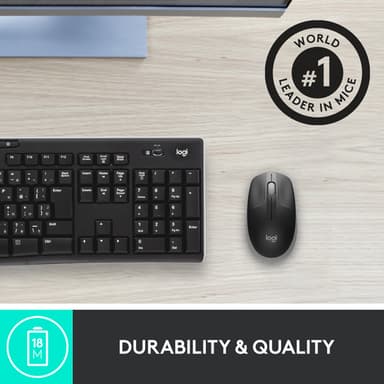 Logitech M190 Full-size wireless mouse view 10