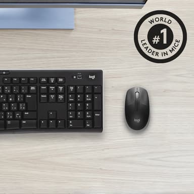 Logitech M190 Full-size wireless mouse view 5