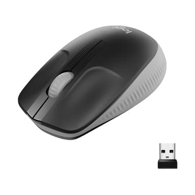 Logitech M190 Full-size wireless mouse view 2