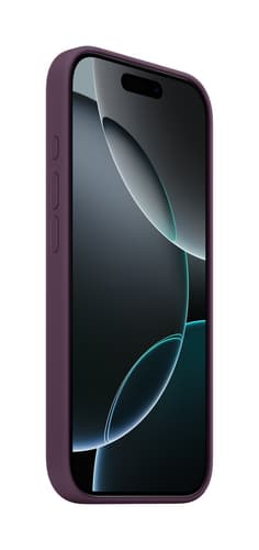 Apple iPhone 16 Pro Silicone Case with MagSafe - Plum view 1