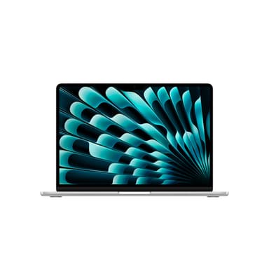 Apple MacBook Air Apple M M5 Laptop 34.5 cm (13.6") 16 GB 512 GB SSD Wi-Fi 7 (802.11be) macOS Tahoe Silver view 1